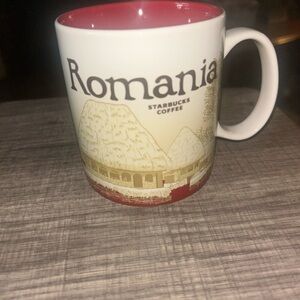 Starbucks Icon Mug Romania 16oz 2012 Edition pre owned